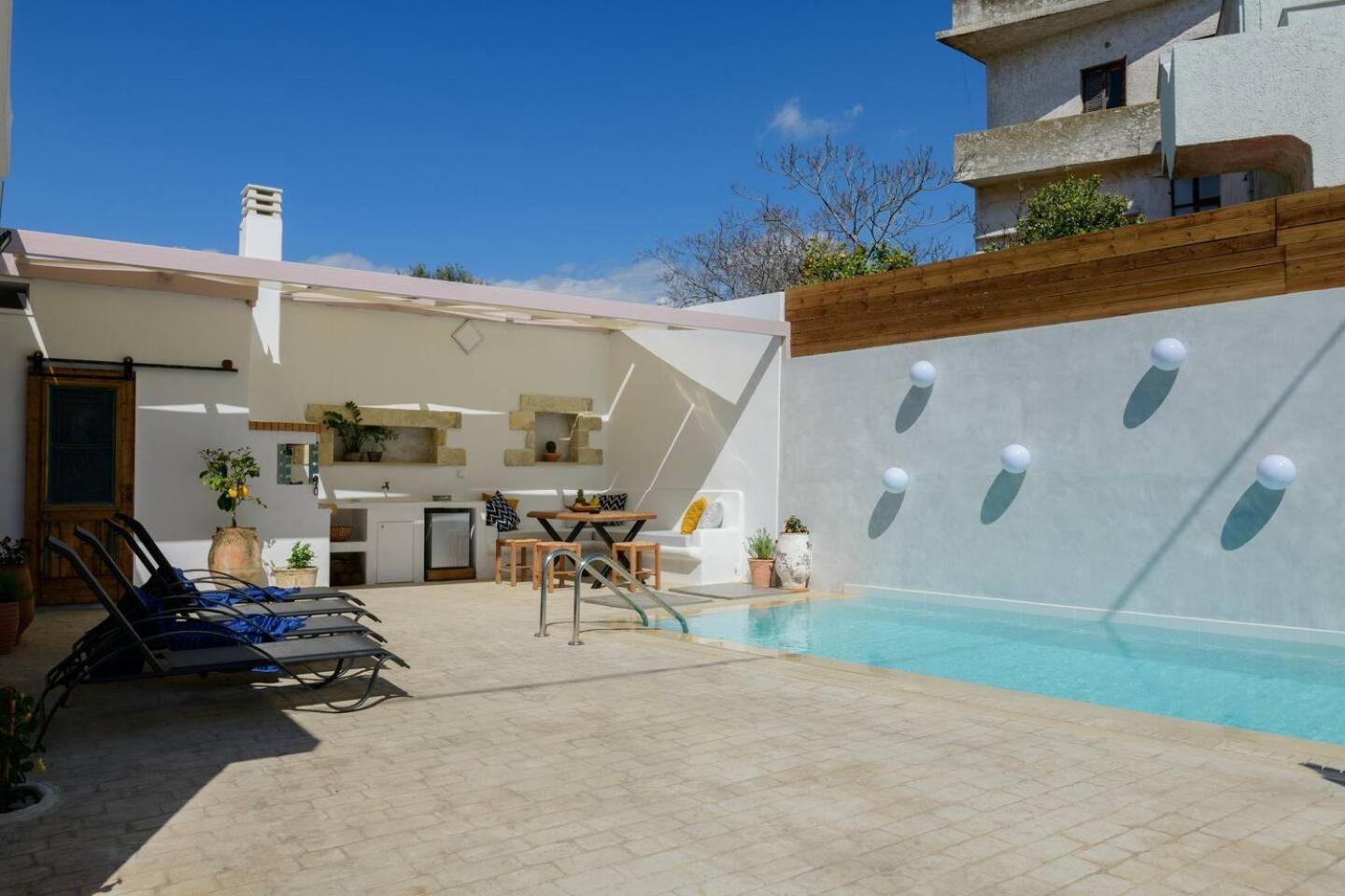 Chrisanthi Elegant Villa 皮特斯迪亚 外观 照片