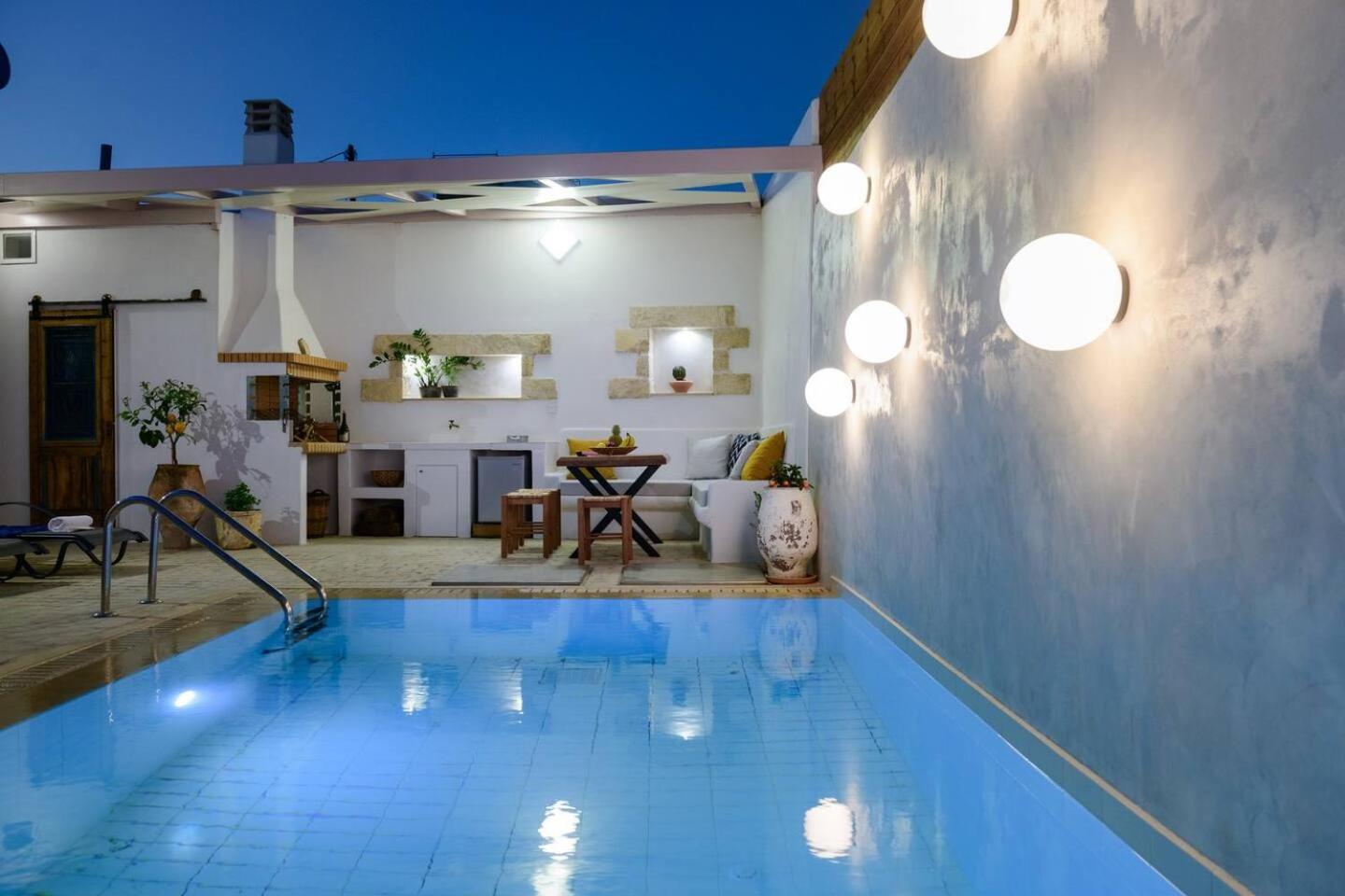 Chrisanthi Elegant Villa 皮特斯迪亚 外观 照片